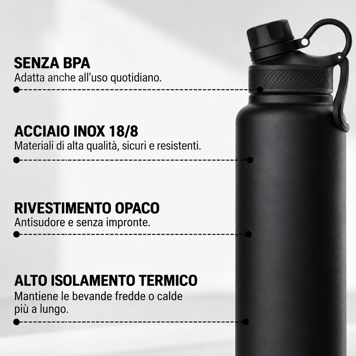 Grippp - Borraccia Termica 1L