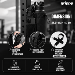 Grippp MagBag – Borsa Magnetica da Palestra